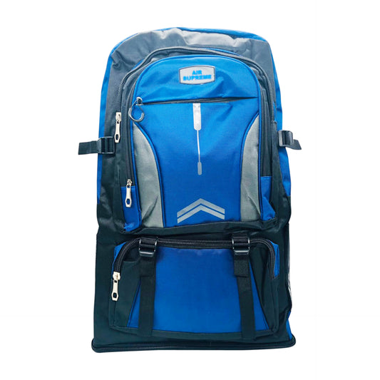 D317 Extendable Multi Pockets Travel Backpack - Blue