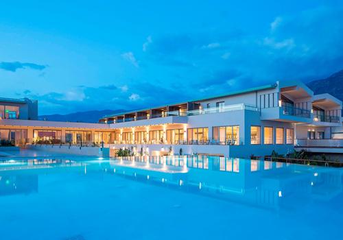 7 nights Greece bed and breakfast (Horizon Blu Boutique Hotel) flights included